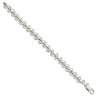 Sterling Silver Fancy Polished San Marco Bracelet