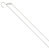 Sterling Silver Polished .95mm Snake Adjustable Necklace