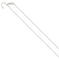 Sterling Silver Polished .75mm Snake Adjustable Necklace