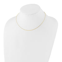 Sterling Silver Gold-plated 1.65mm Paperclip Link 16in w/2in ext Necklace