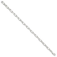 Sterling Silver 8.25inch Fancy Link Bracelet