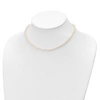 SS RH-pltd 4-5mm FWC Pearl 14in Necklace 5in Bracelet & Earring Set