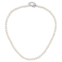 SS RH-pltd 4-5mm FWC Pearl 14in Necklace 5in Bracelet & Earring Set