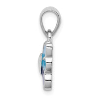 Sterling Silver RH-pltd Butterfly Earring, Pendant & Adjustable Ring Set