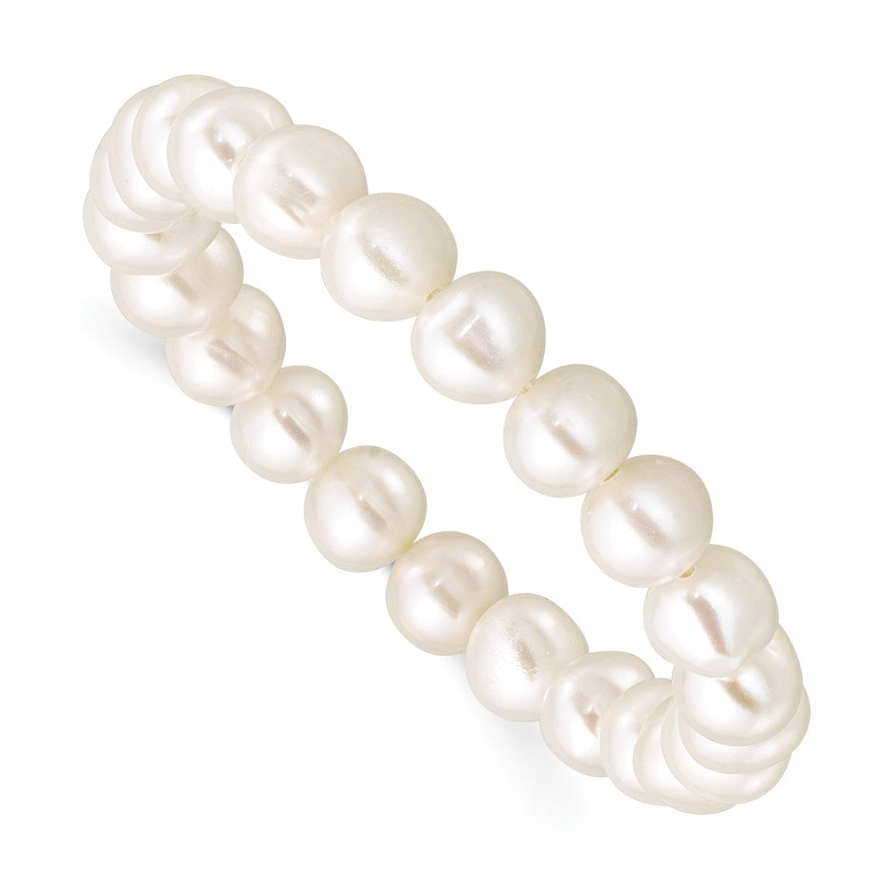 Madi K 5-6mm Freshwater Cultured Pearl Xsmall Stretch Bracelet