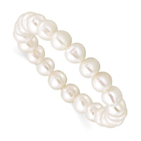 Madi K 5-6mm Freshwater Cultured Pearl Xsmall Stretch Bracelet