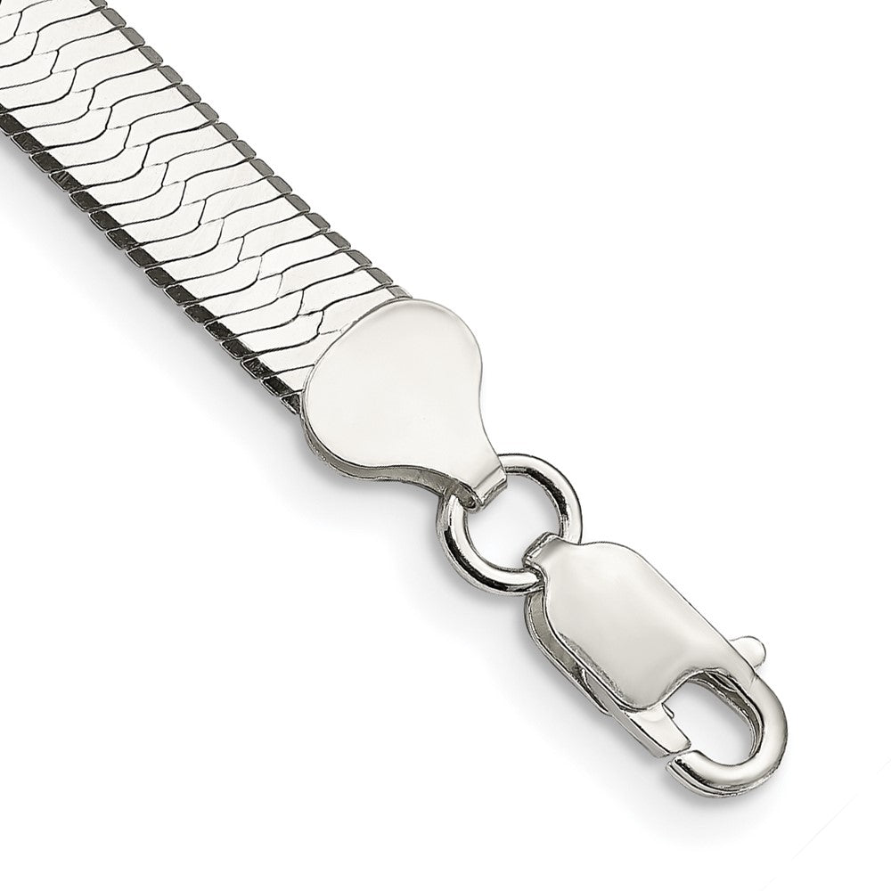 Sterling Silver 7.3mm Magic Herringbone Chain