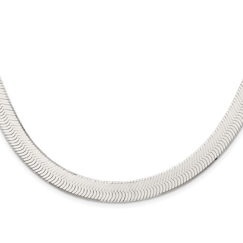 Sterling Silver 10.5mm Magic Herringbone Chain