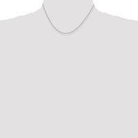 Sterling Silver 1.5mm Diamond-cut Rolo Cable Chain