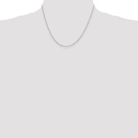 Sterling Silver 1.5mm Diamond-cut Rolo Cable Chain