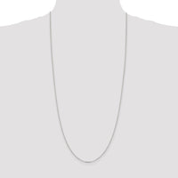 Sterling Silver 1.75mm Diamond-cut Rolo Cable Chain