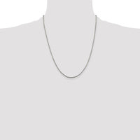 Sterling Silver 1.5mm Round Box Chain