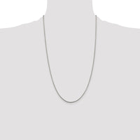 Sterling Silver 1.5mm Round Box Chain