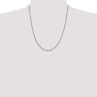 Sterling Silver 1.75mm Round Box Chain