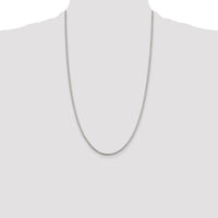 Sterling Silver 2mm Round Box Chain