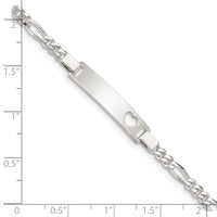Sterling Silver Baby ID Bracelet