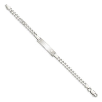 Sterling Silver Baby ID Bracelet