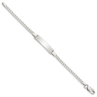 Sterling Silver Baby ID Bracelet
