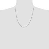 Sterling Silver 1.5mm Beaded Chain