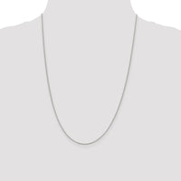 Sterling Silver 1.5mm Beaded Chain