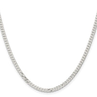Sterling Silver 3.15mm Flat Curb Chain