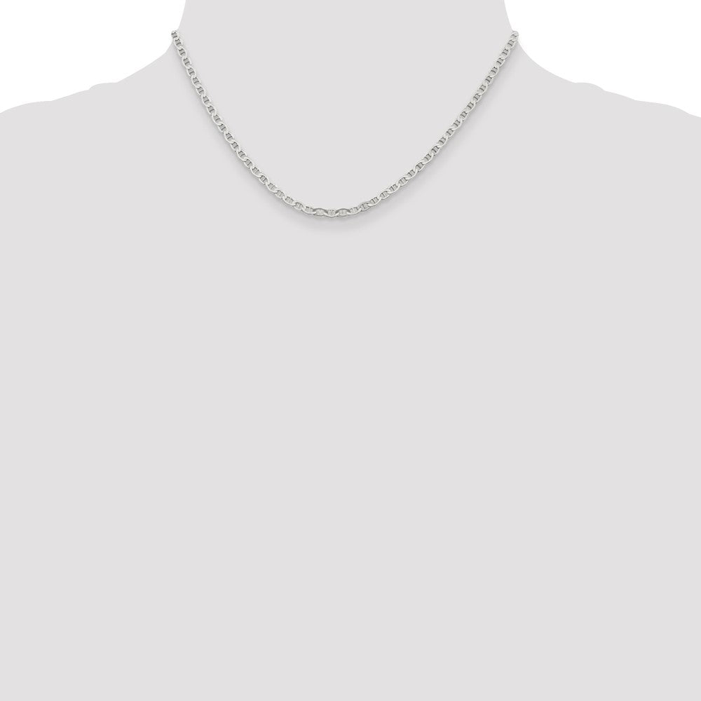 Sterling Silver 3.1mm Flat Anchor Chain