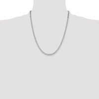 Sterling Silver 4mm Flat Anchor Chain