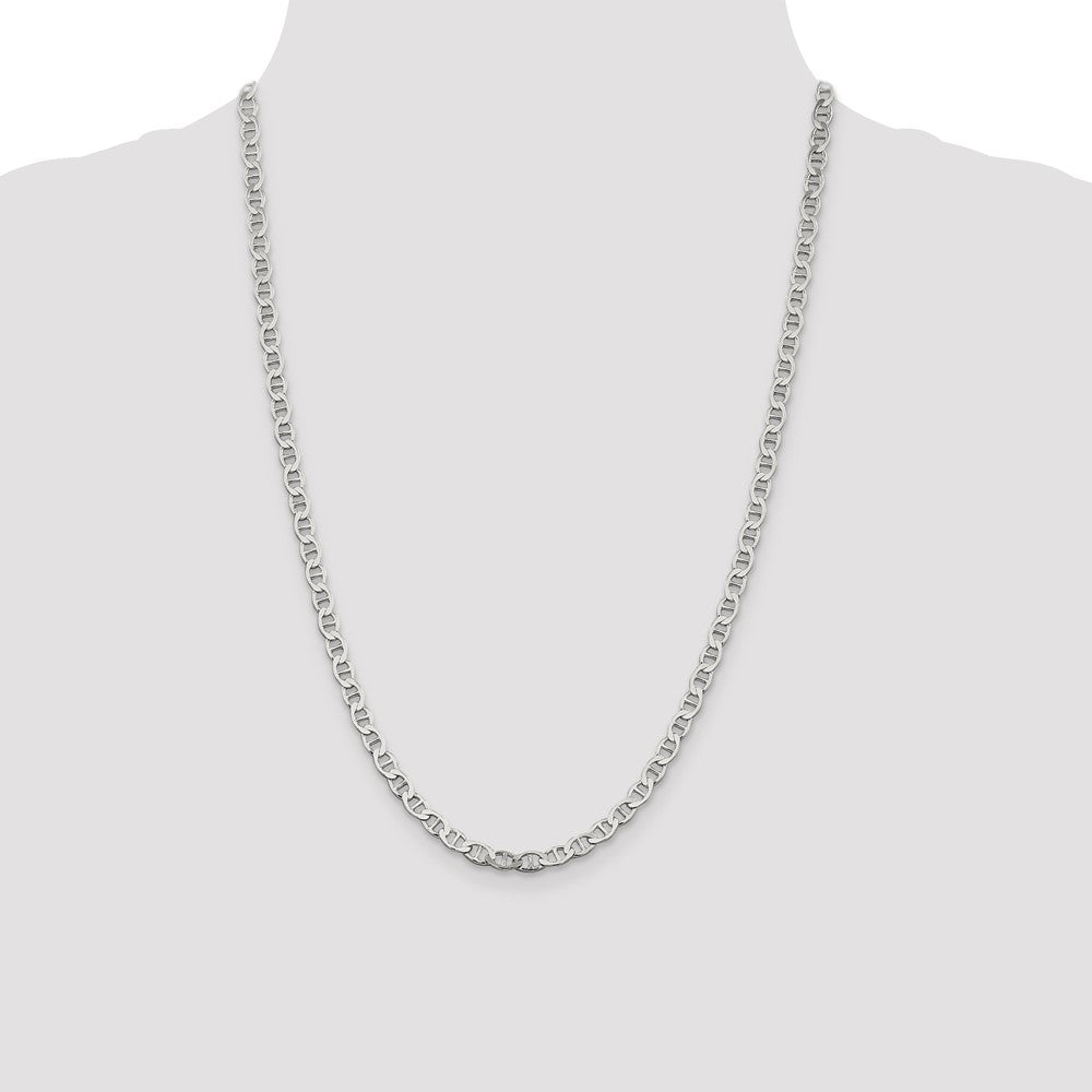 Sterling Silver 4.75mm Flat Anchor Chain