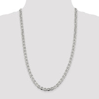 Sterling Silver 7.1mm Flat Anchor Chain