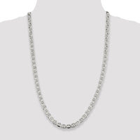 Sterling Silver 8.9mm Flat Anchor Chain
