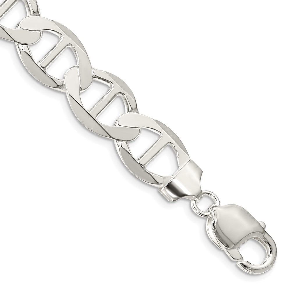 Sterling Silver 12.3mm Flat Anchor Chain