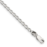 Sterling Silver 2.8mm Open Elongated Link Chain