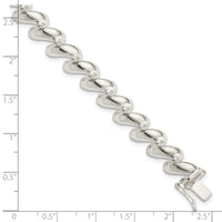Sterling Silver 10mm San Marco Bracelet