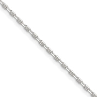 Sterling Silver Polished and D/C 1.75mm Mariner Link Chain