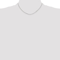 Sterling Silver Polished 1mm Octagonal Snake Chain