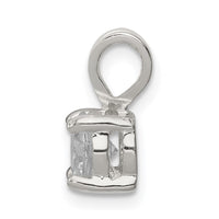 Sterling Silver CZ Pendant
