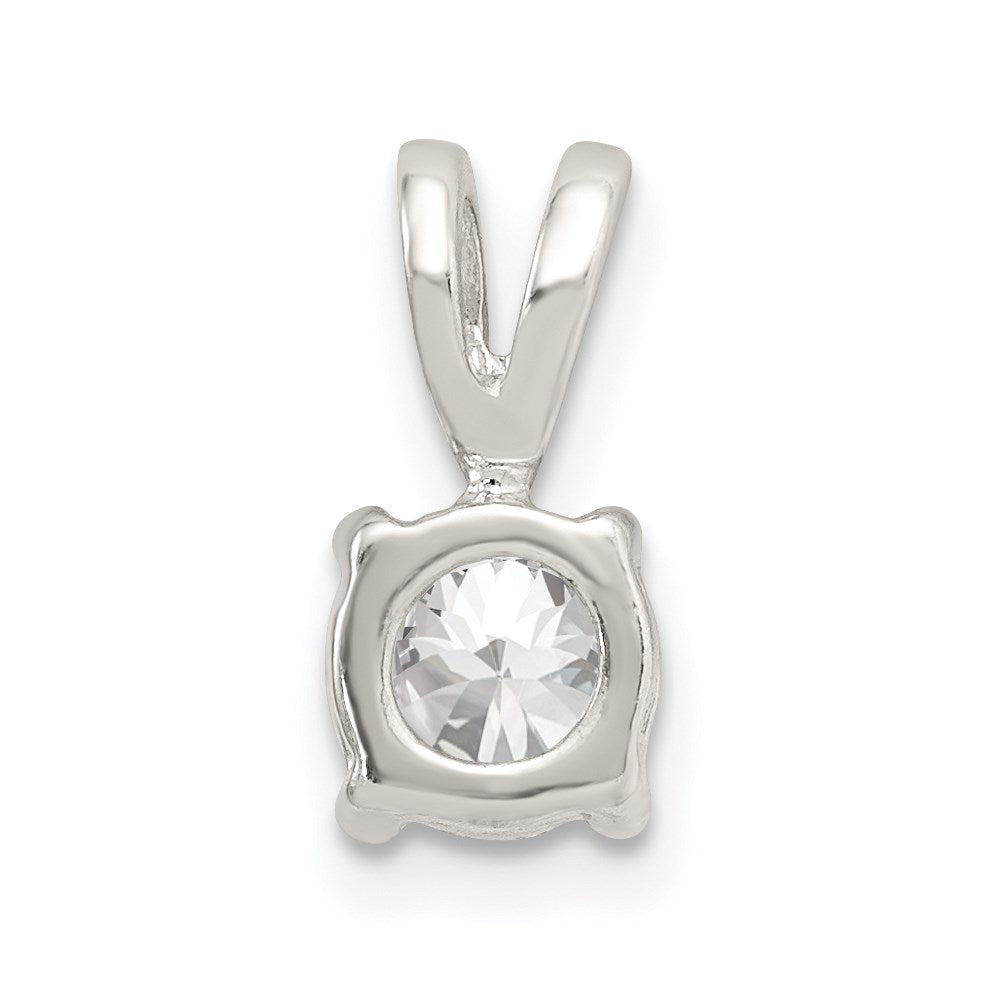 Sterling Silver CZ Pendant