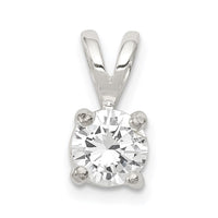 Sterling Silver CZ Pendant