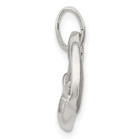 Sterling Silver Heart with CZ Pendant