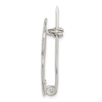 Sterling Silver Angel Kneeling in Prayer Pin