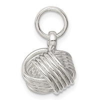 Sterling Silver Love Knot Small Pendant