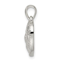Sterling Silver Polished Heart Pendant