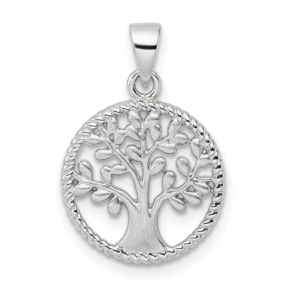 Sterling Silver RH Tree Pendant