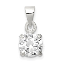 Sterling Silver CZ Pendant
