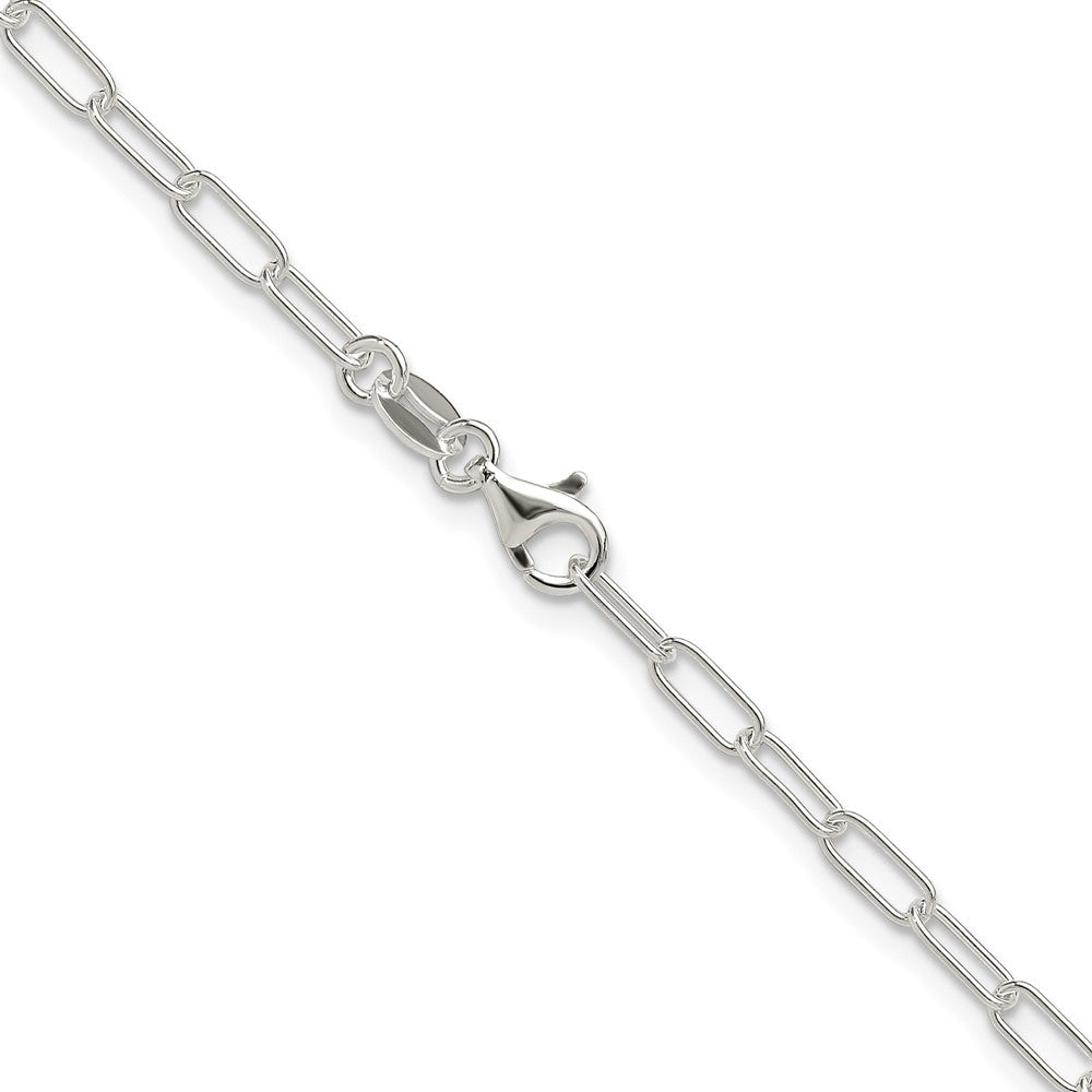 Sterling Silver Polished 2.9mm Paperclip Chain