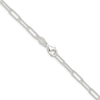 Sterling Silver Polished 3.15mm Paperclip Chain