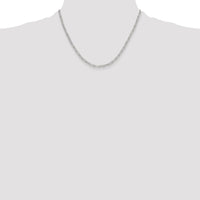 Sterling Silver Polished 3.15mm Paperclip Chain