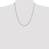 Sterling Silver Polished 3.15mm Paperclip Chain