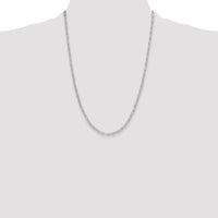 Sterling Silver Polished 3.15mm Paperclip Chain