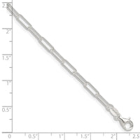 Sterling Silver Polished 3.15mm Paperclip Chain